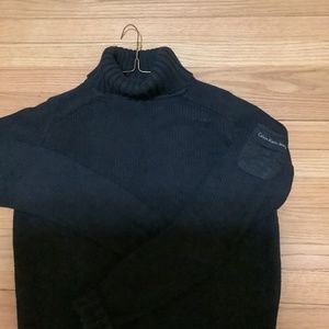 Black Calvin Klein Jeans Turtleneck